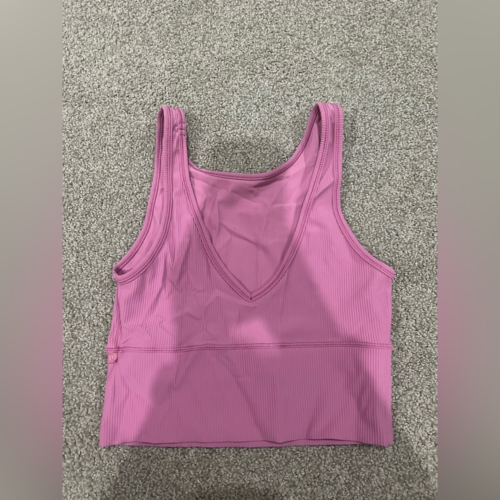 Lululemon Power Pivot Ribbed Tank Top - Picture 3 of 3